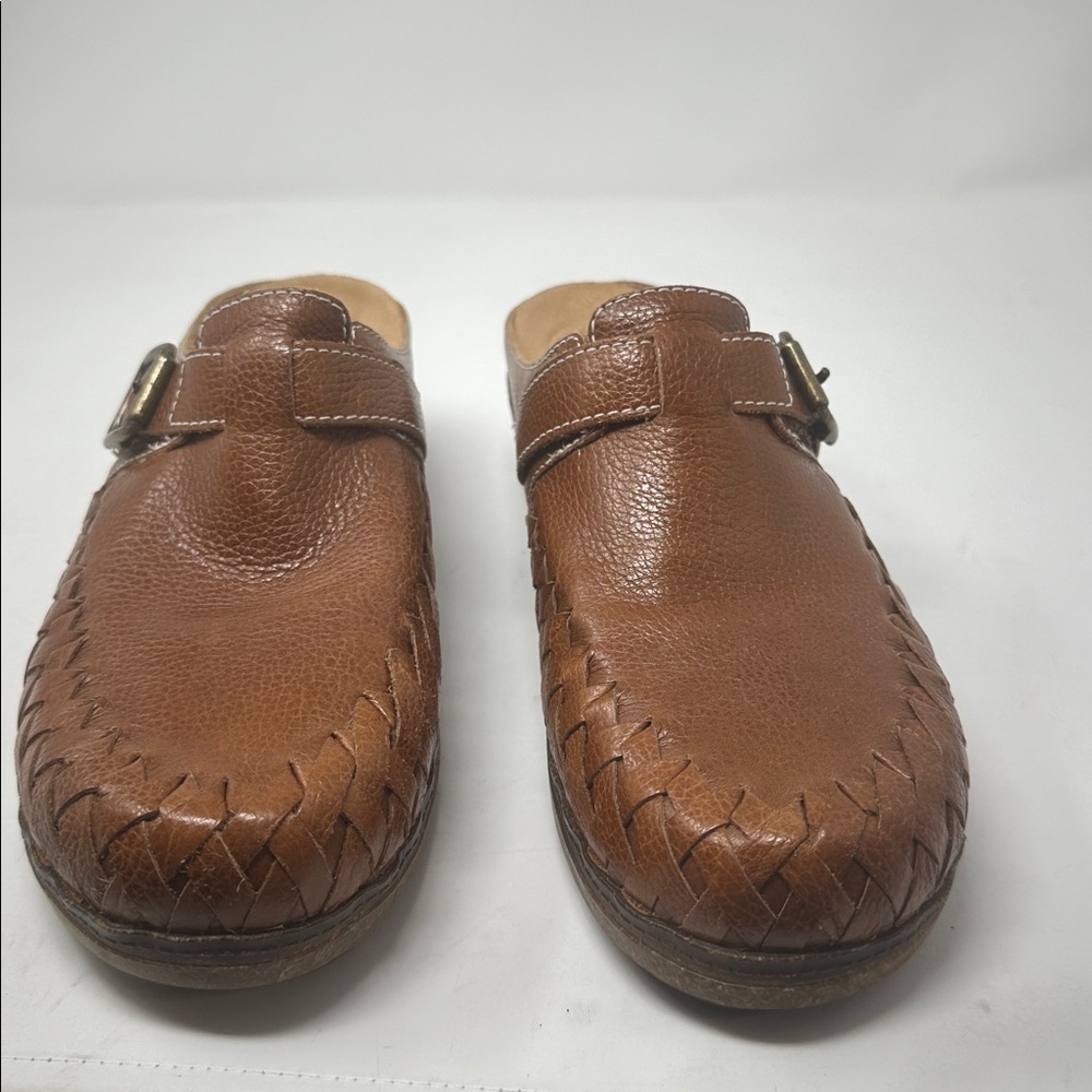 Brioso Jordyn Leather Clogs size 8M - Picture 4 of 6